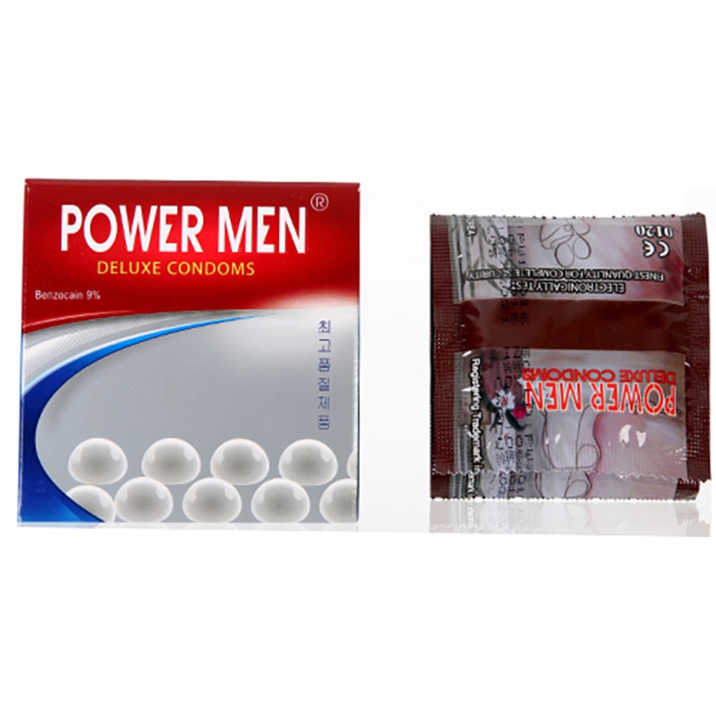 Combo 2 Hộp Bao cao su Powermen Superthin siêu mỏng hộp 12 chiếc