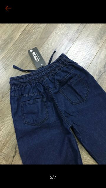 Quần ngố bò giấy vnxk