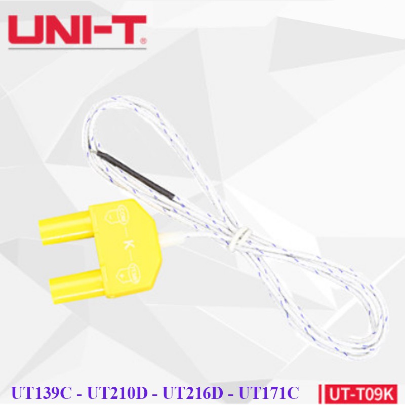 Đầu dò nhiệt độ UT-T09K Uni-Trend dùng cho UT139C/210D/216C/171C