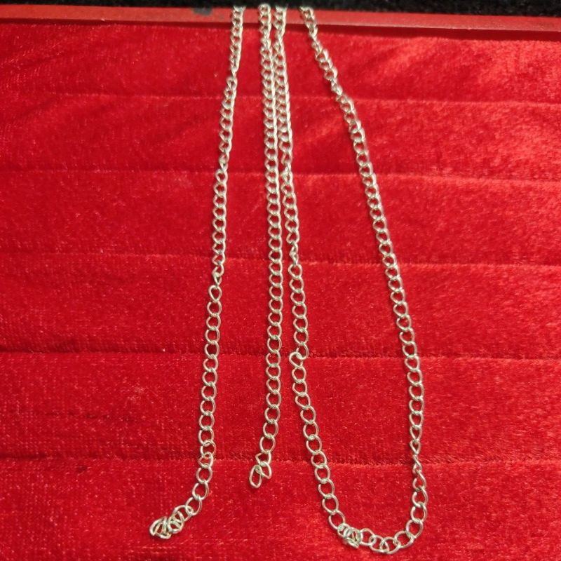 50cm dây xích bạc ta phụ kiện handmade