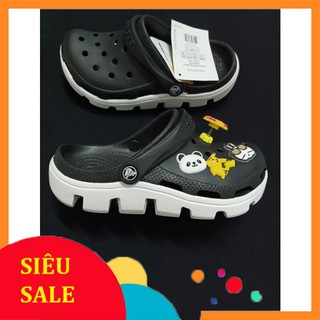 Dép cross Dép Cá Full Tag Cao Cấp Đẹp Hàng Loại 1 - Tặng 12 jibbitz