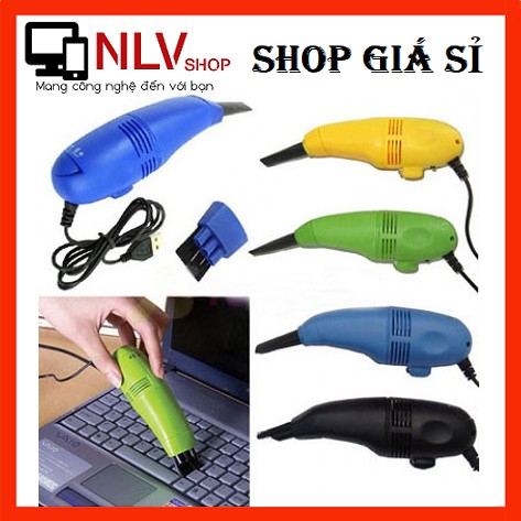 Máy hút bụi bàn phím mini nguồn USB, thiết bị làm sạch bụi vệ sinh bàn phím máy tính, laptop, thiết kế gọn nhẹ dễ dùng