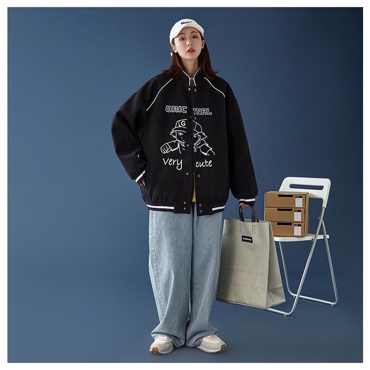 Áo Bomber  Unisex  2 Màu Chất Nỉ Ngoại Áo Khoác Ulzzang basic M784 Teenstore.365