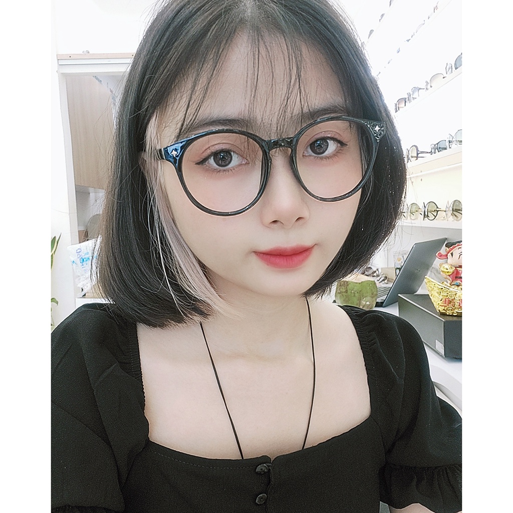 Gọng kính cận nam nữ Accede Sarifa 2378  chất liệu nhựa dẻo phụ kiện thời trang