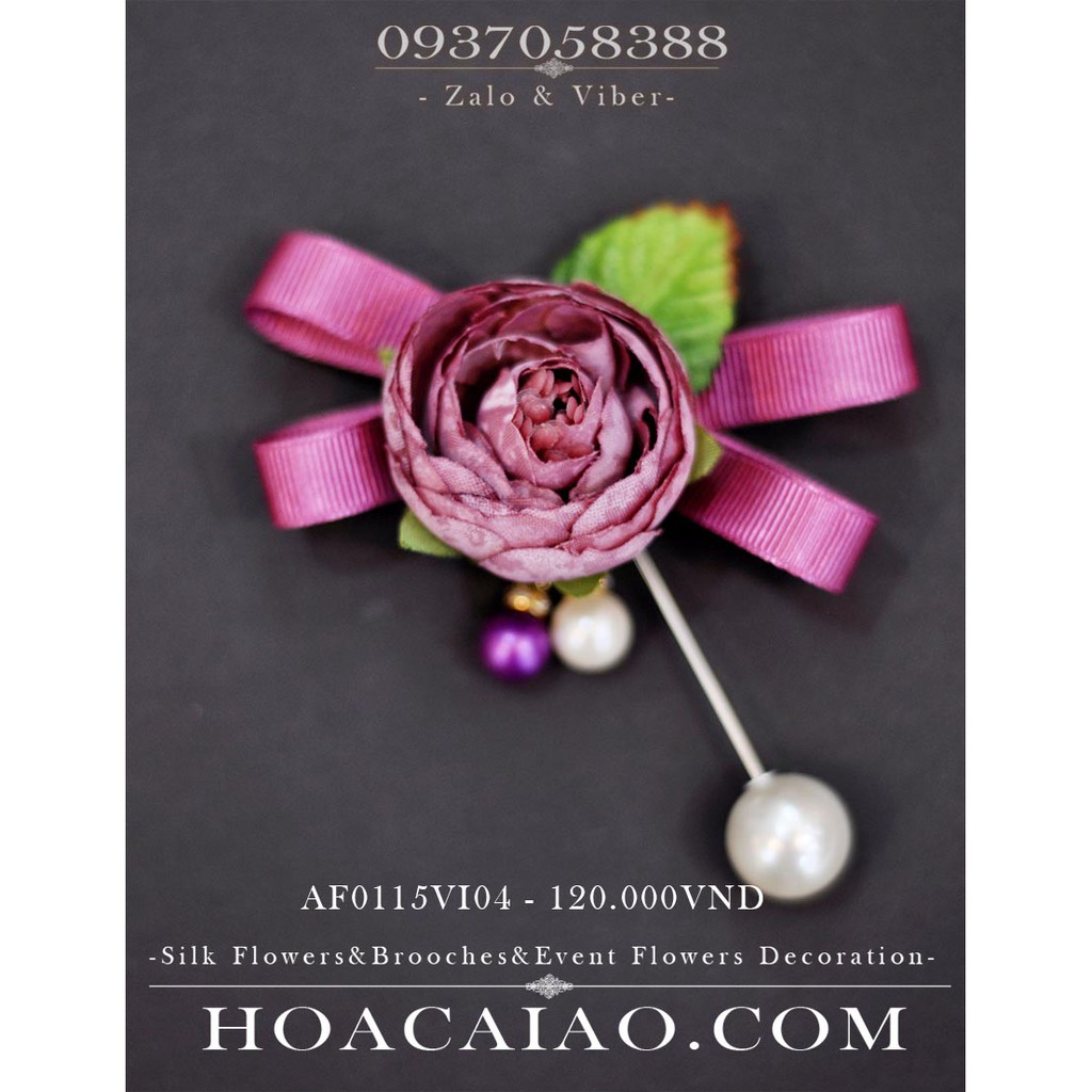 Hoa cài áo AF0115VI04