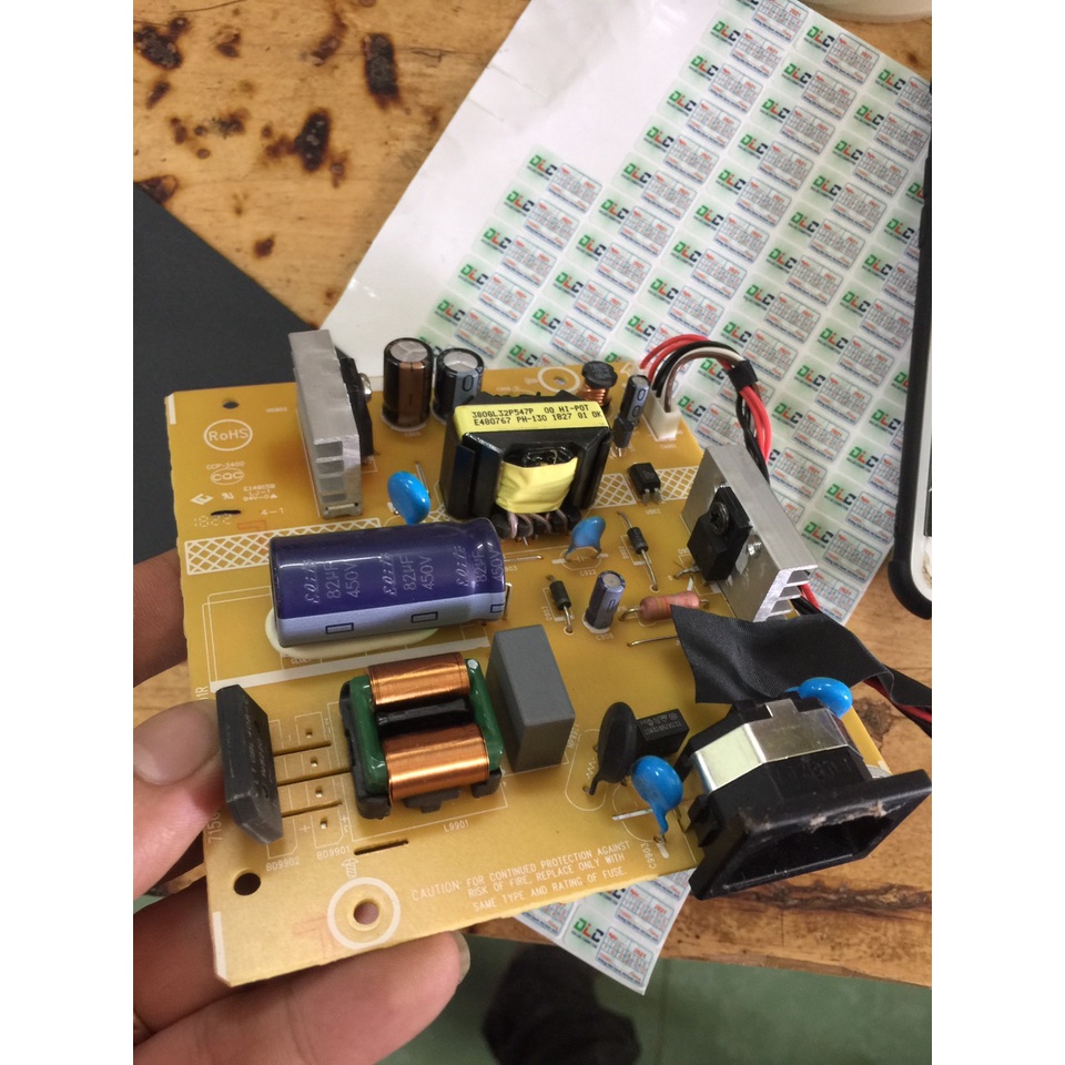 bo mạch màn hình Main board nguồn màn hình MSI 27 inh cong 144hz MAG271C