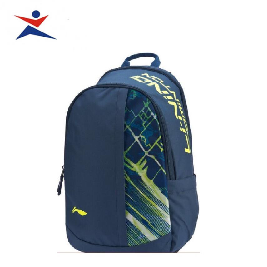 NEW- 2021 Balo đựng vợt cầu lông Li-Ning ABSP272-2 hàng chính hãng màu xanh navy bán chạy ! CK HOT _