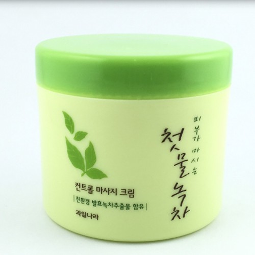 Kem tẩy trang thảo dược trà xanh Welcos Green Tea Hàn Quốc 300g