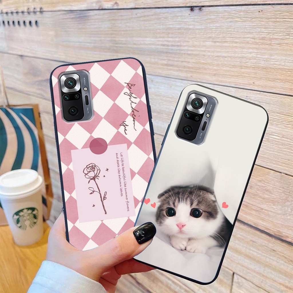 Ốp lưng Xiaomi REDMI NOTE 10 PRO 4G in hình cao cấp mẫu kẻ caro,mikenbe@r siêu hot