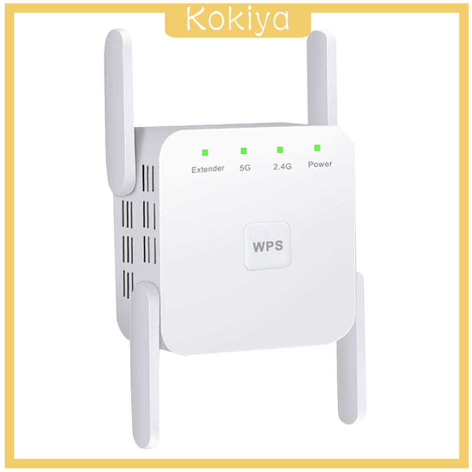 Bộ Khuếch Đại Sóng Wifi Không Dây 1200mbps 2.4g 5g 4 Ăng Ten | BigBuy360 - bigbuy360.vn