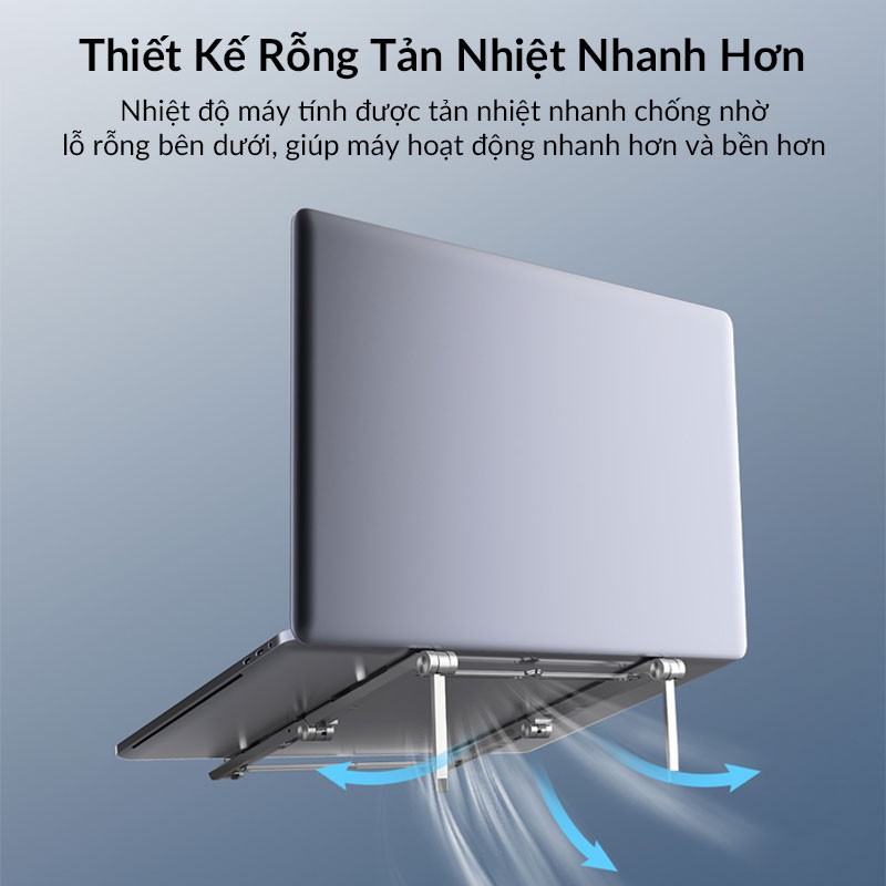 Giá Đỡ iPhone, iPad, Đế Nâng Laptop Macbook RETRO Creative Stand  3 in 1 Dễ Dàng Gấp Gọn Đa Năng, Kích Thước Siêu Nhỏ