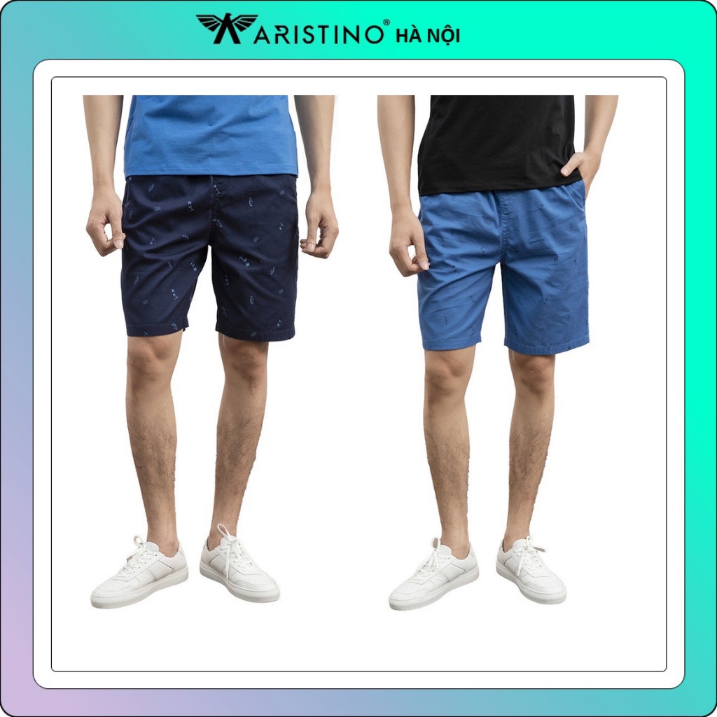 Quần short nam Kwin  màu trung tính dễ phối trang phục,chất thoáng mát, thấm hút -KSO011S1
