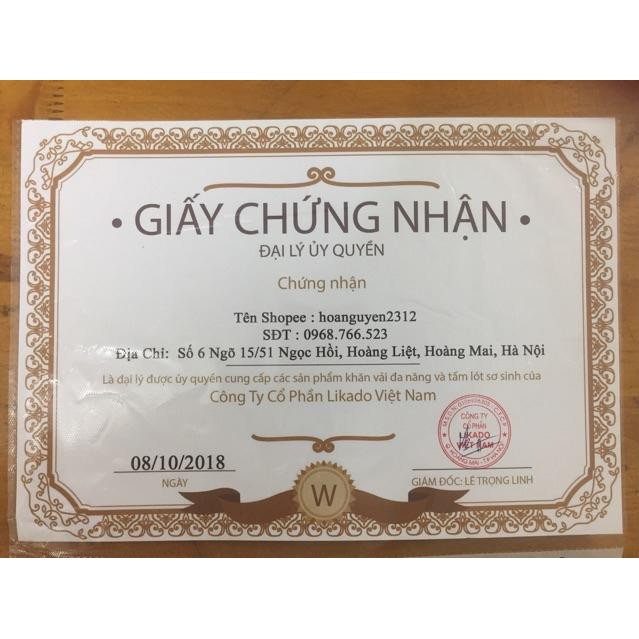 Combo 10 bịch khăn vải likado loại 300g
