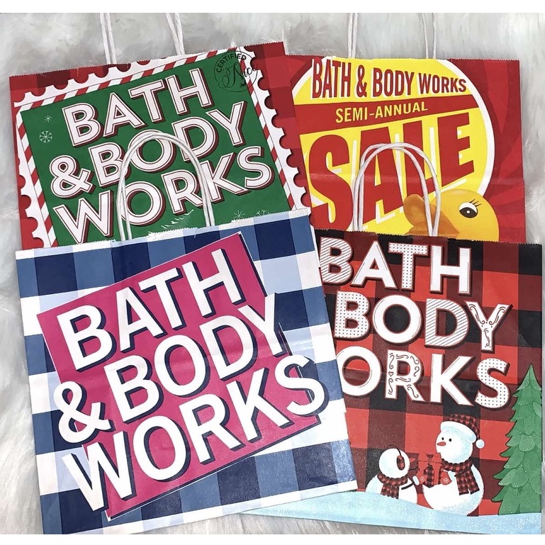 Túi Giấy Bath & Body Works và phụ kiện BBW chính hãng