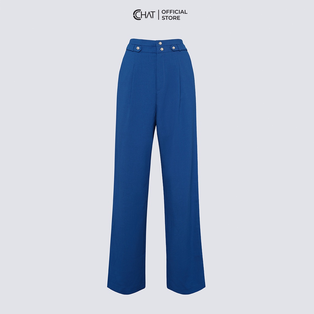 Quần Ống Rộng 𝐂𝐂𝐇𝐀𝐓 Cạp Cá Chun Sau Dáng Suông Chất Đũi Cao Cấp 12QDD2020ST