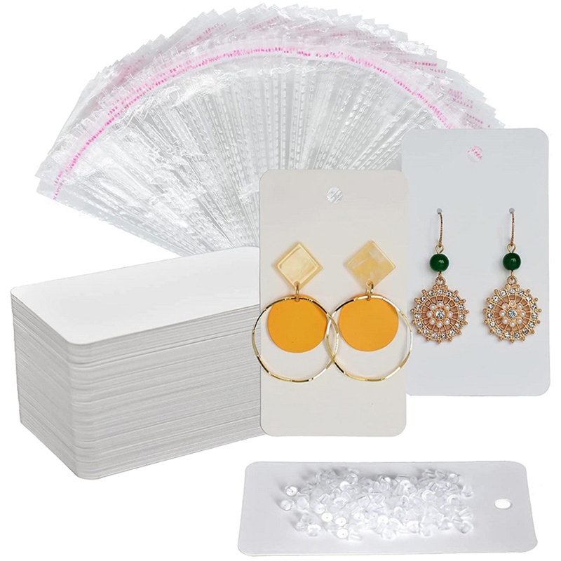 Set 100 Thẻ Trưng Bày Bông Tai Tiện Lợi