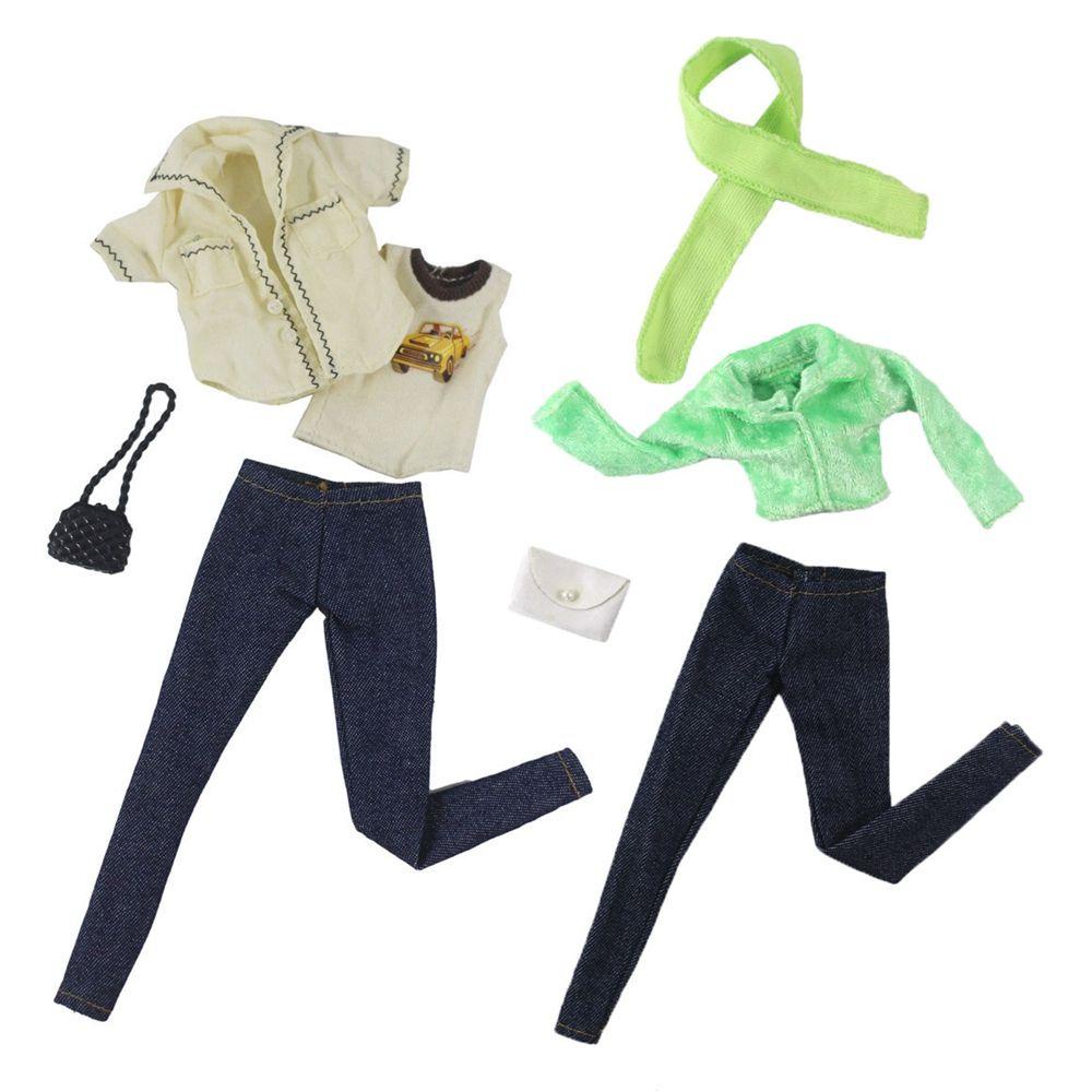 Áo Khoác Jeans Cho Búp Bê 11.5 &quot;1 / 6 BJD