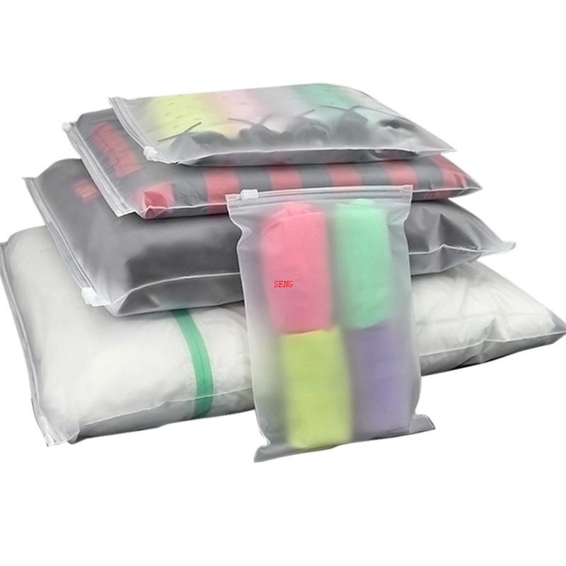 Túi Zip Nhựa Mờ Trong Suốt Đựng Đồ Du Lịch Tiện Dụng