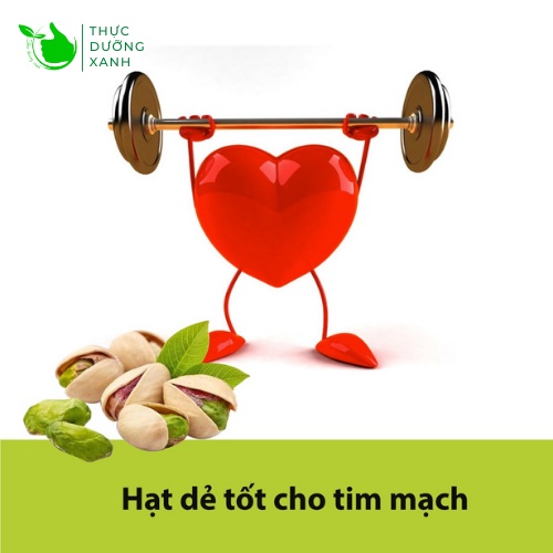 Hạt dẻ cười Pistachio đặc biệt TẾT 2022, hạt Giẻ cười không tẩy trắng 500Gr - Thực Dưỡng Xanh