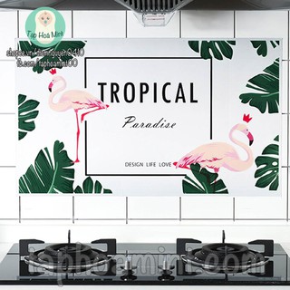 Decal Dán Bếp Cách Nhiệt Hồng Hạc