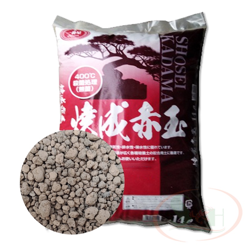 Nền Shosei Akadama Soil đất nung bao 14 lít giá thể trồng cây bonsai sen đá bể thủy sinh cá tép