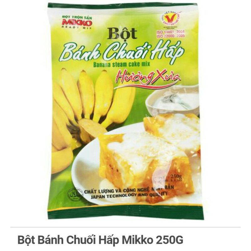 Bột Bánh Chuối Hấp Mikko 250G