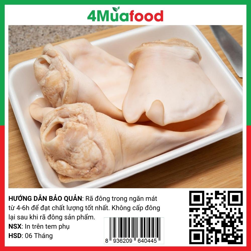 1 Túi Tai Lợn  Không chất tẩy trắng -  Đóng túi hút chân không - 4Muafood - Thực Phẩm 4 Mùa