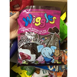 Kẹo marshmallow socola nhân siro dâu Thái Lan 