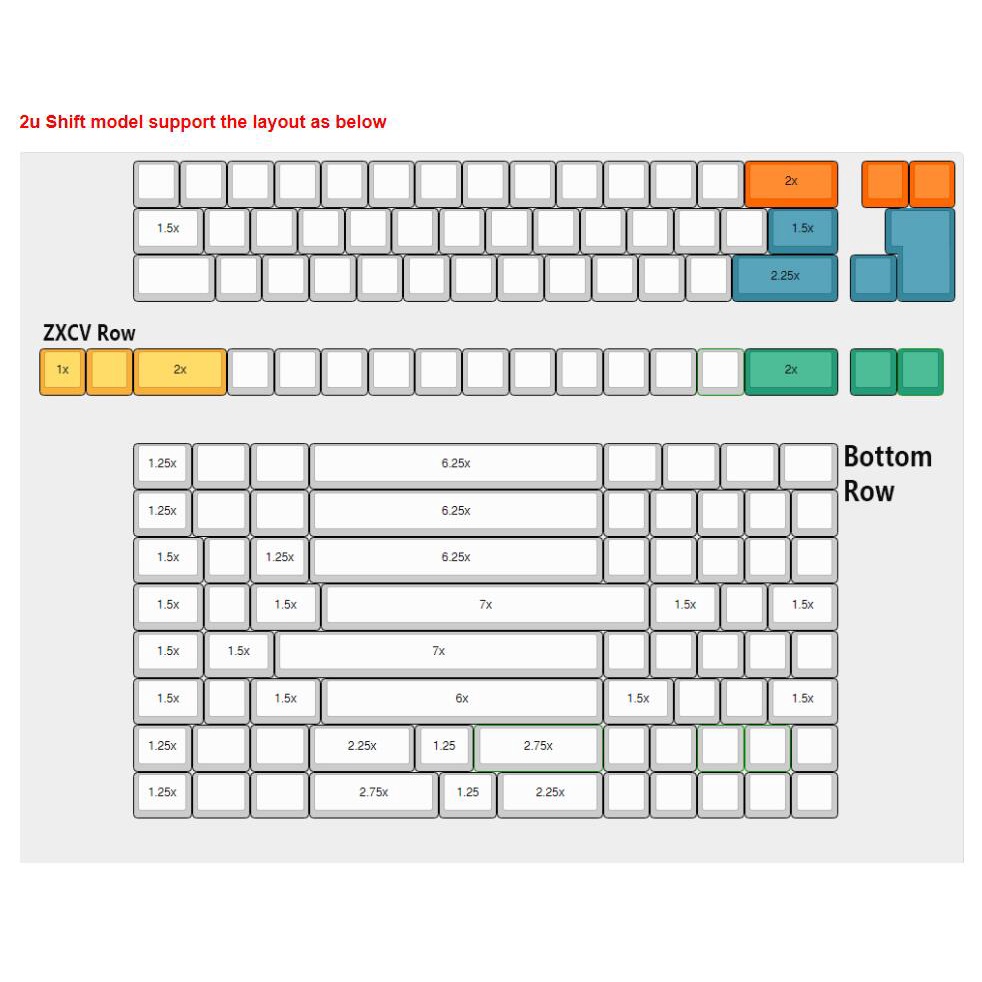 Bảng Mạch PCB Và Đĩa Lập Trình YMDK 60% PCB Có Đèn Led RGB Cho Bàn Phím Cơ DIY GH60 61 64 HHKB