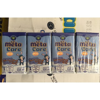 Lốc Sữa Bột Pha Sẵn Metacare Eco 110ml (110ml x 4 hộp)