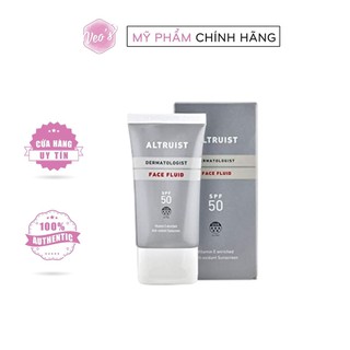 Kem chống nắng dành cho mặt Altruist Dermatologist Sunscreen Face Fluid SPF50 50ml