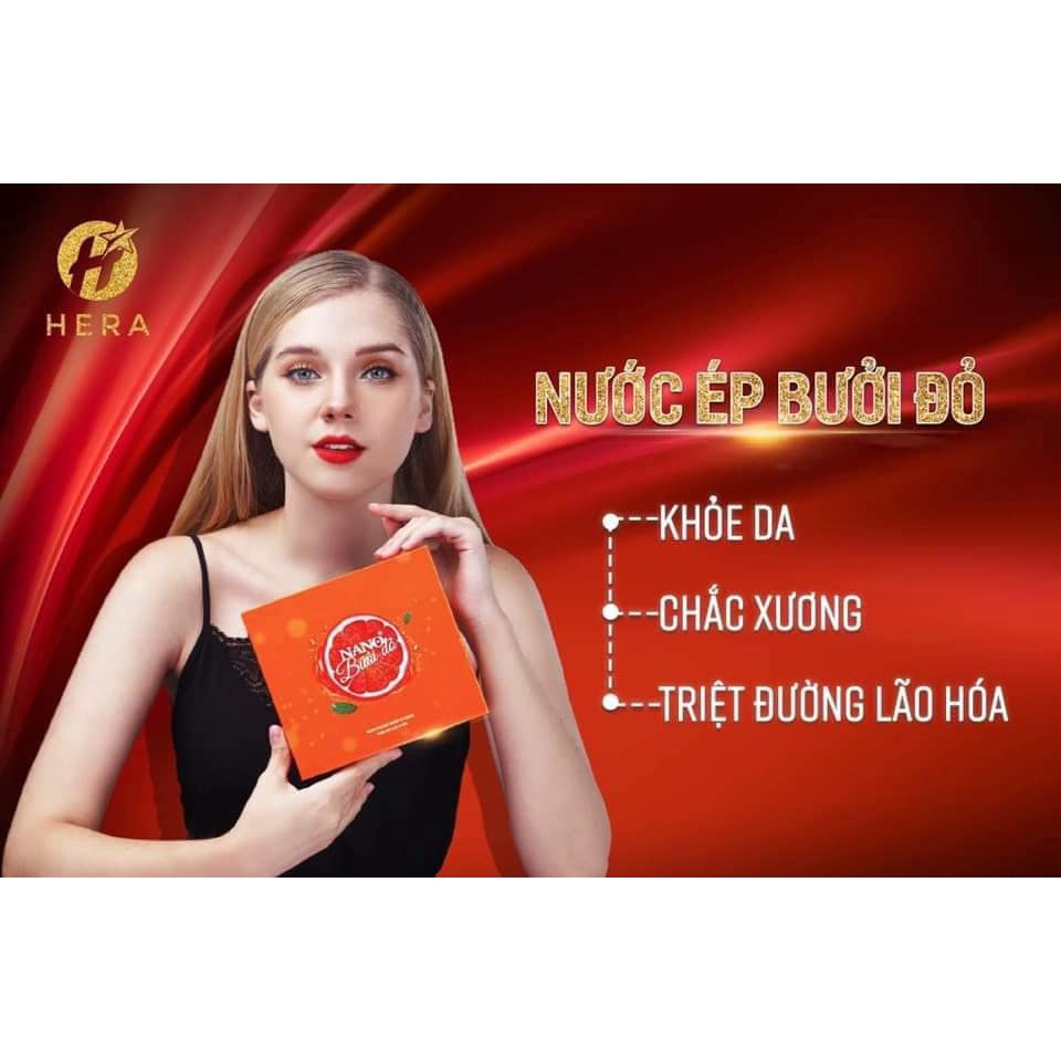 Nano Bưởi Đỏ Nước Ép Bưởi Đỏ Hera Chính Hãng
