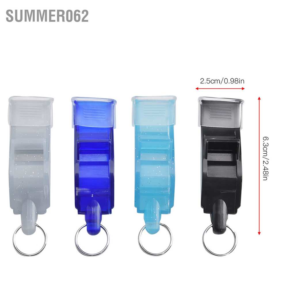 summer062 Bán buôn bán sẵn 4PCS Nhựa ABS Cá heo cuộc thi bóng rổ Trọng tài Trẻ em có tần số cao đặc biệt  Giao hàng nhanh chóng