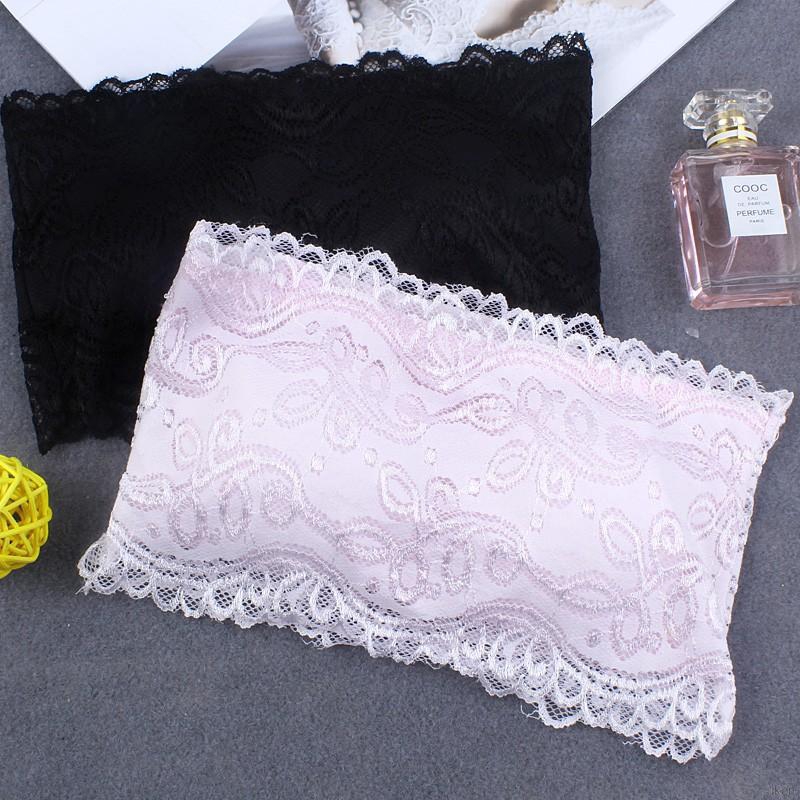 Áo ngực kiểu ống phối ren xinh xắn thời trang nữ gợi cảm