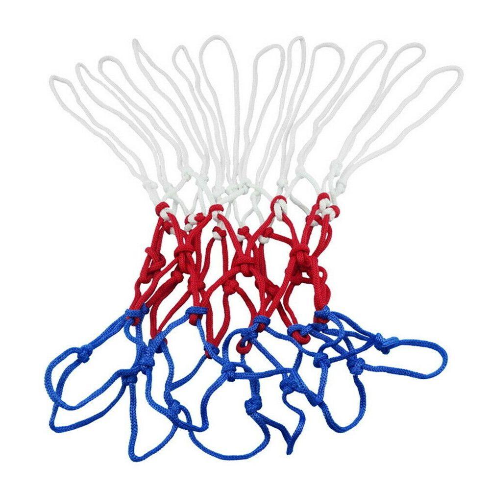 Lưới Bóng Rổ Thay Thế Màu Đỏ + Trắng + Xanh Dương Siêu Bền