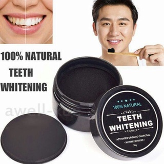 Bột Than Tre Tẩy Trắng Răng Teeth Whitening Hộp 30g