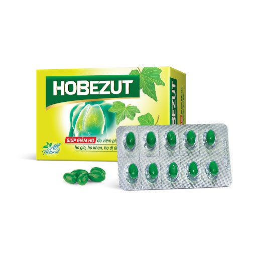VIÊN NANG MỀM HOBEZUT hộp 3 vỉ