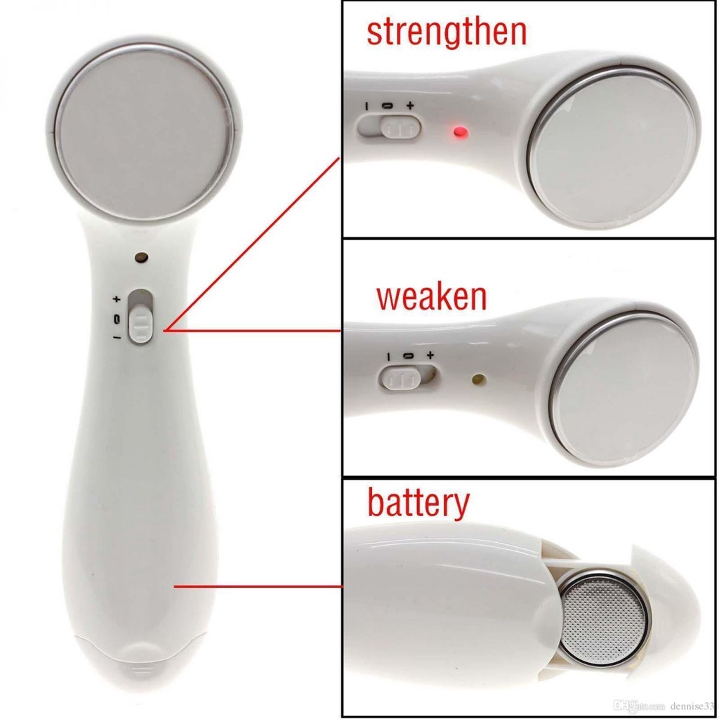 Máy Massage Ion Cầm Tay Dưỡng Trắng Da Cao Cấp