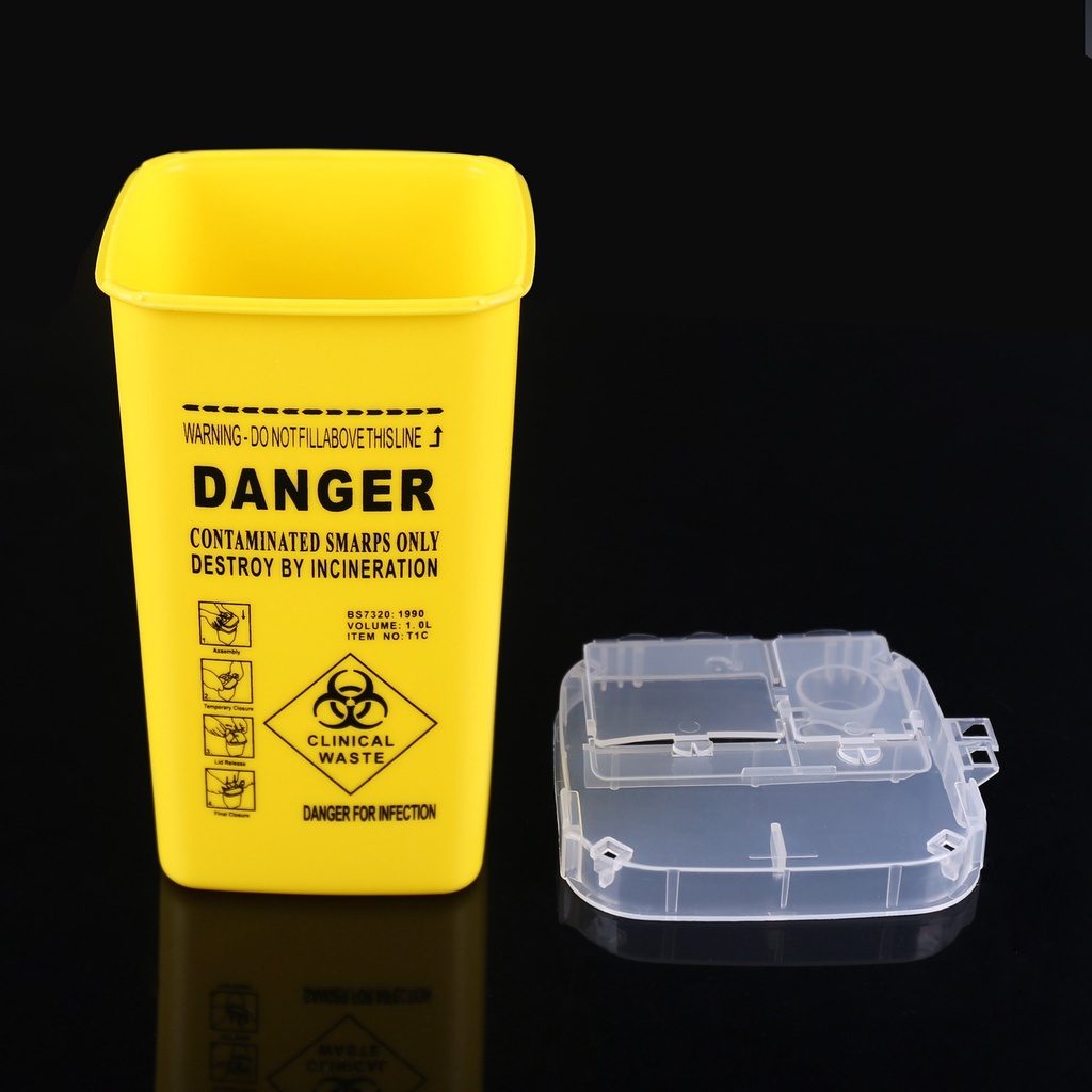 Thùng Đựng Kim Xăm Hình Dùng Một Lần Tiện Dụng