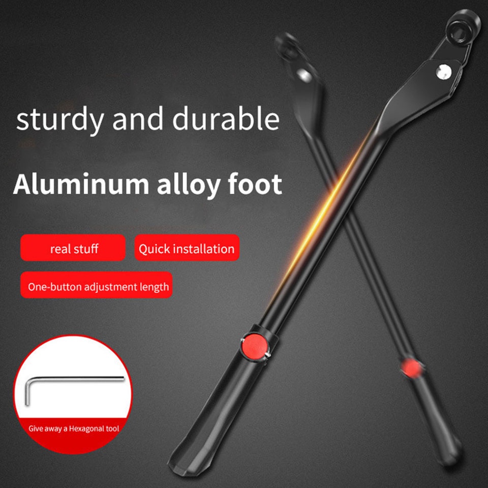 Chân Chống Đứng 36-41cm Có Thể Điều Chỉnh Cho Xe Đạp Leo Núi