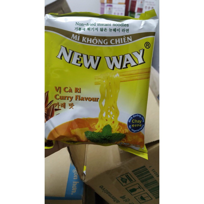 Mì cari chay New Way 10 gói