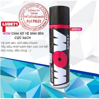 Xịt rửa sên WOW Spray Thái Lan 600ml
