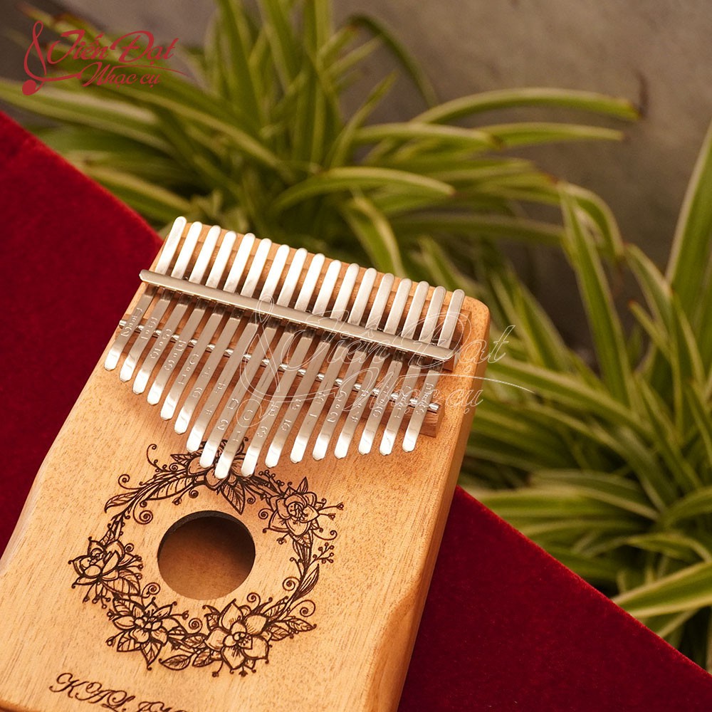 Đàn Kalimba 17 Phím W-17M, W-17K Cao Cấp Chính Hãng Gỗ Magohany, Gỗ KOA Nguyên Tấm