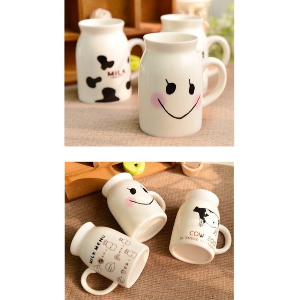 Cốc trà, ly cà phê gốm sứ đáng yêu