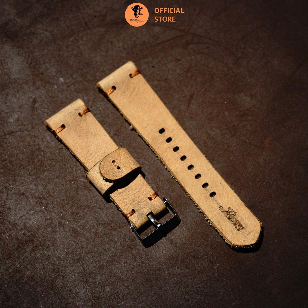 Dây Đồng Hồ Da Bò Mộc - RAM V3
