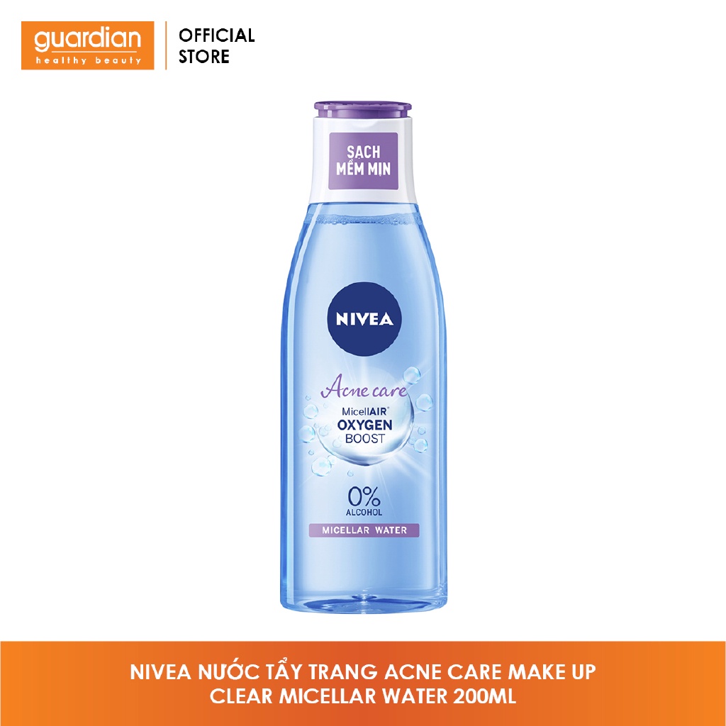 Nước tẩy trang Nivea cho da mụn Acne Care Makeup Clear Micellar Water (200ml)