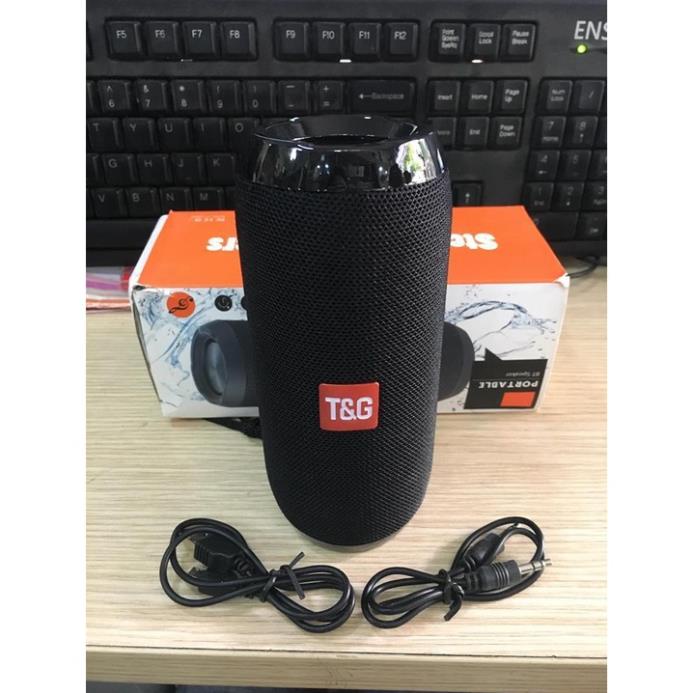 Loa Bluetooth Mini - Loa Di Động TG 117 Thiết Kế Đẹp, Âm Bass Cực Mạnh, Chống Nước Chuẩn IPX6