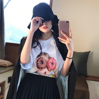 🌱Ngày6🌱Áo thun tay ngắn dáng rộng in chữ Blackpink/ Lisa cỡ lớn thời trang cho nam