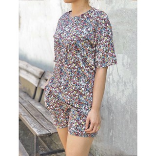 Bộ Thun Đùi Uni Mặc Nhà XK