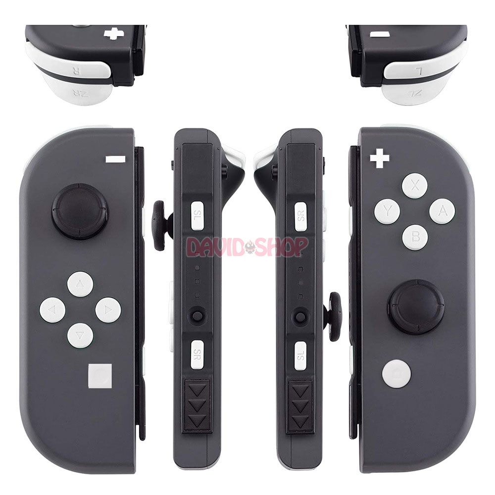 Nút bấm khắc chữ chìm nhiều màu hãng Kumen dùng thay thế cho Joy-Con - Nintendo Switch